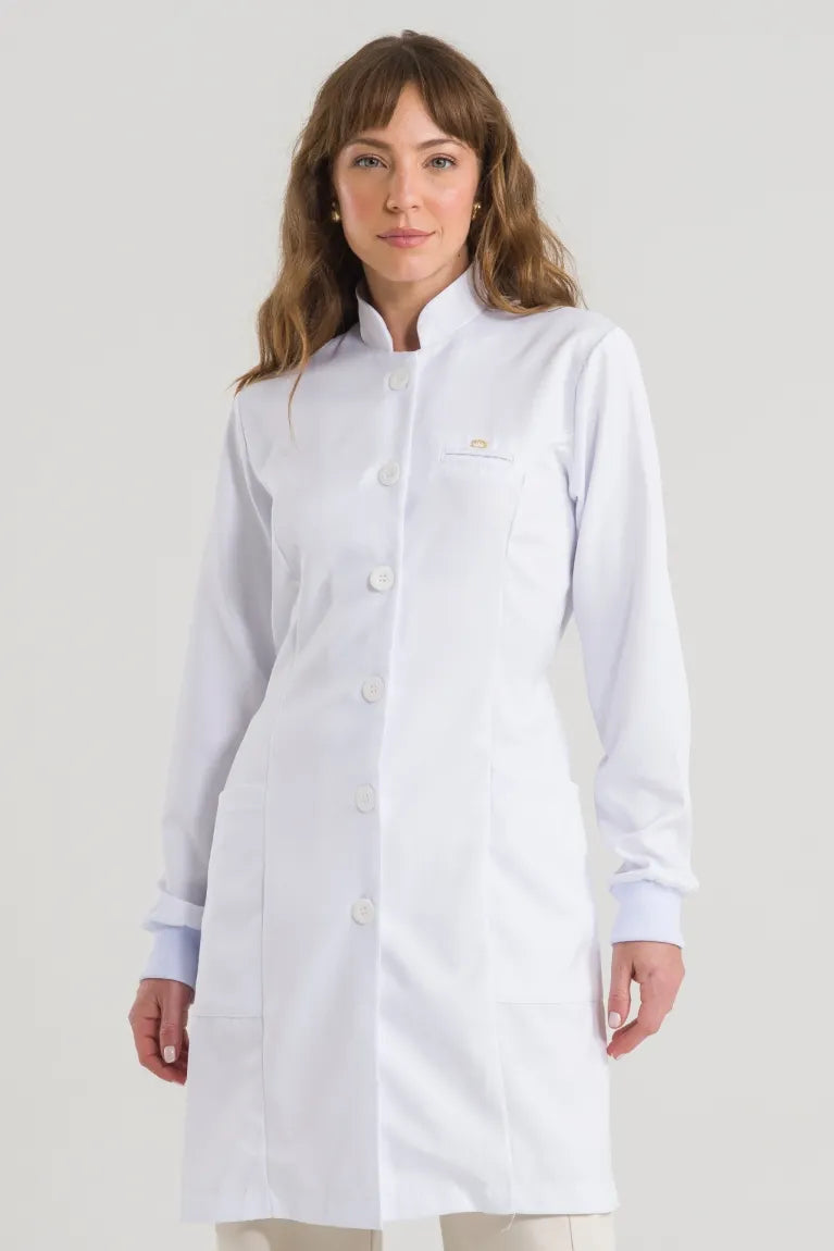 Jaleco Feminino Basic - Branco