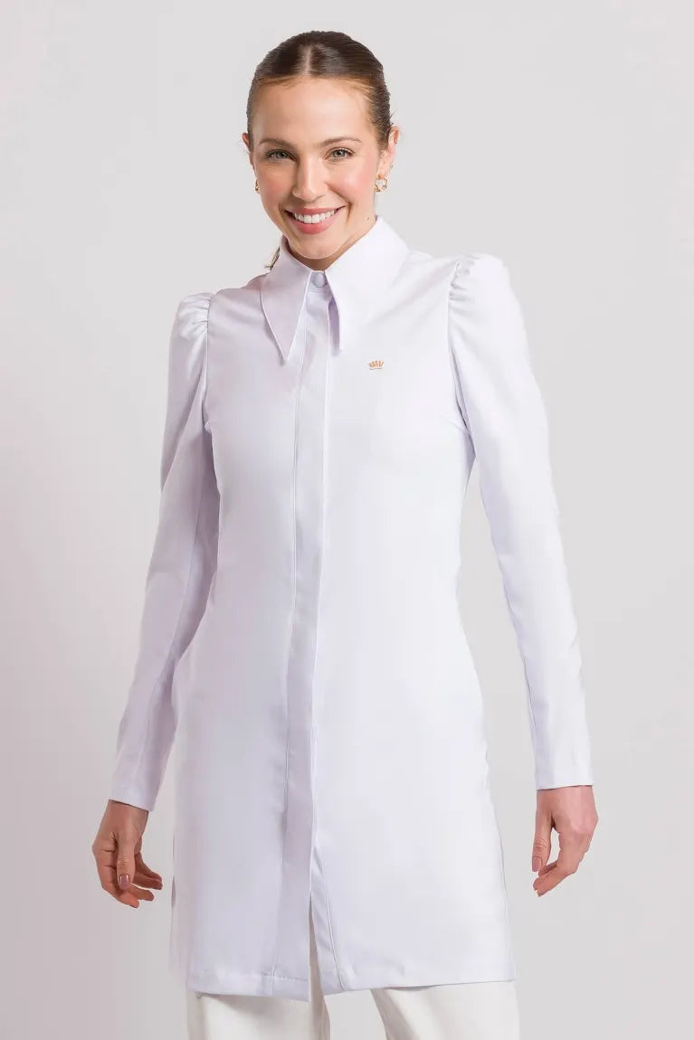 Jaleco Feminino Isabella - Branco