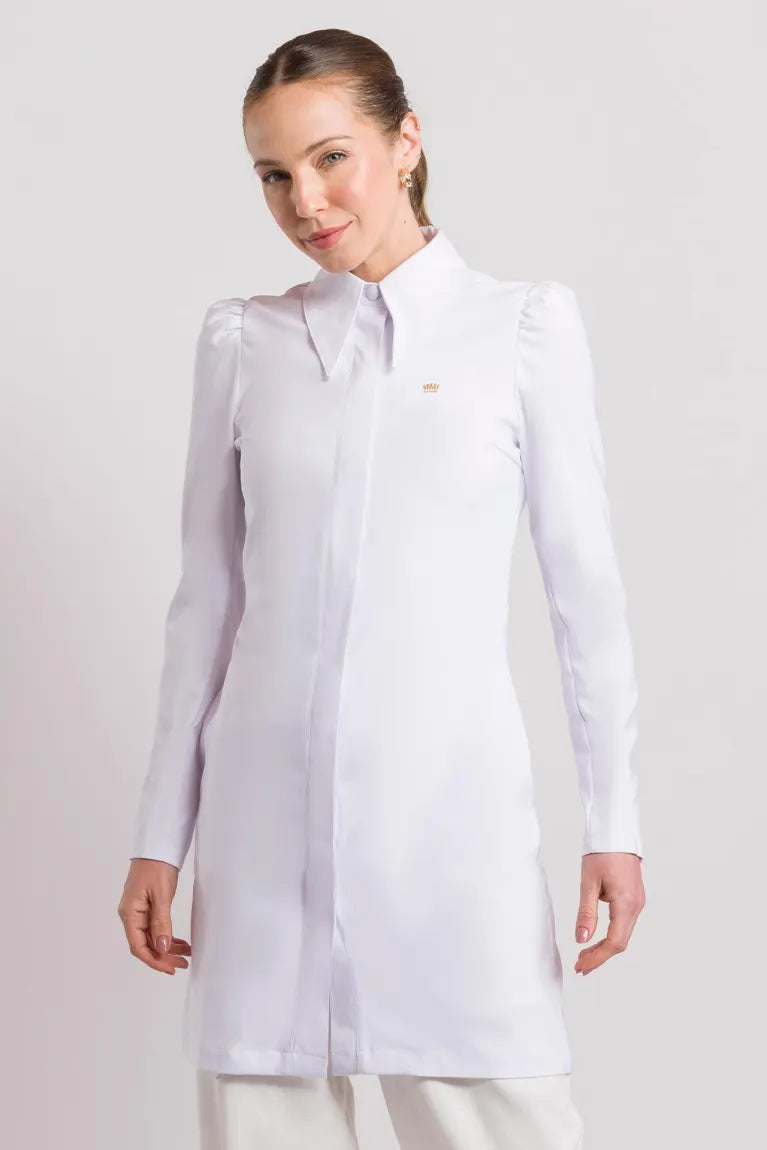 Jaleco Feminino Isabella - Branco