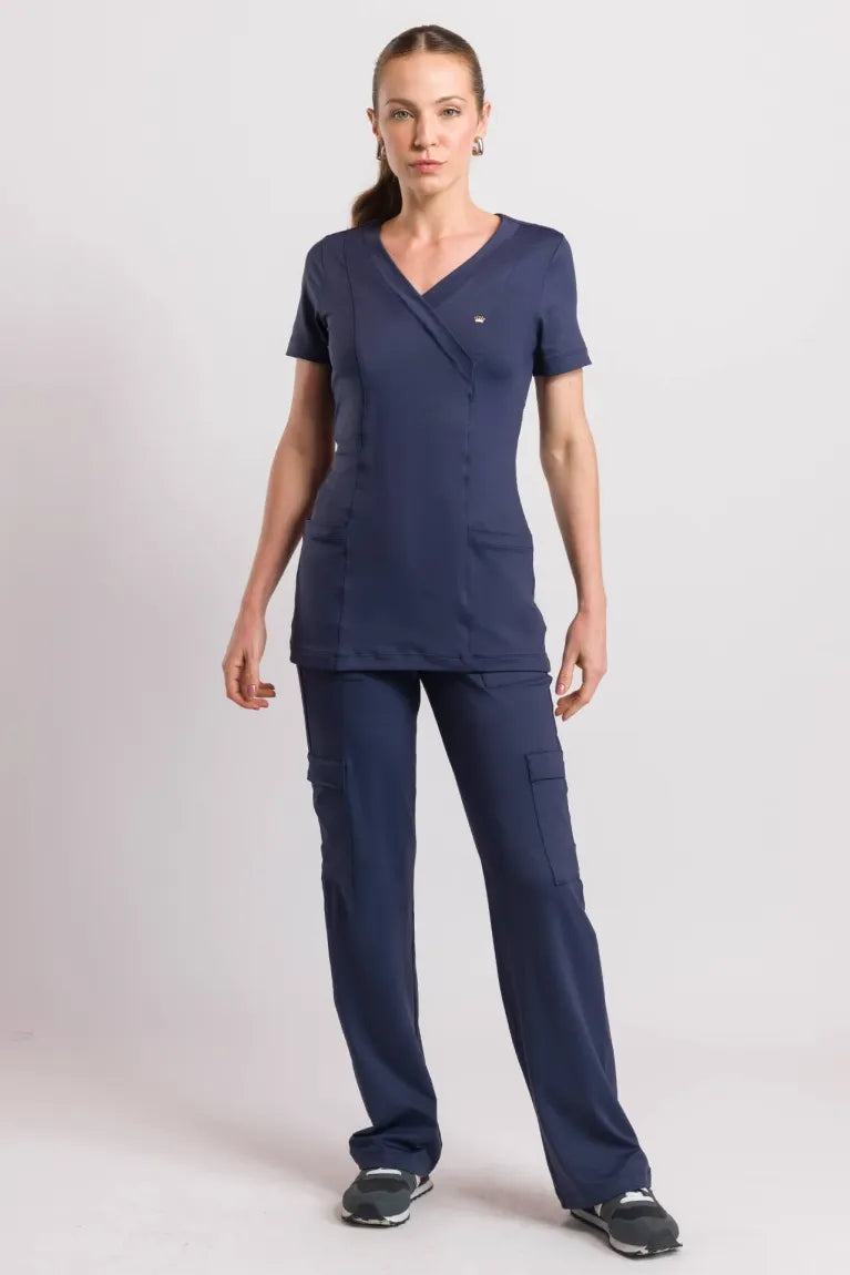 Scrub Coach Feminino - Azul Marinho