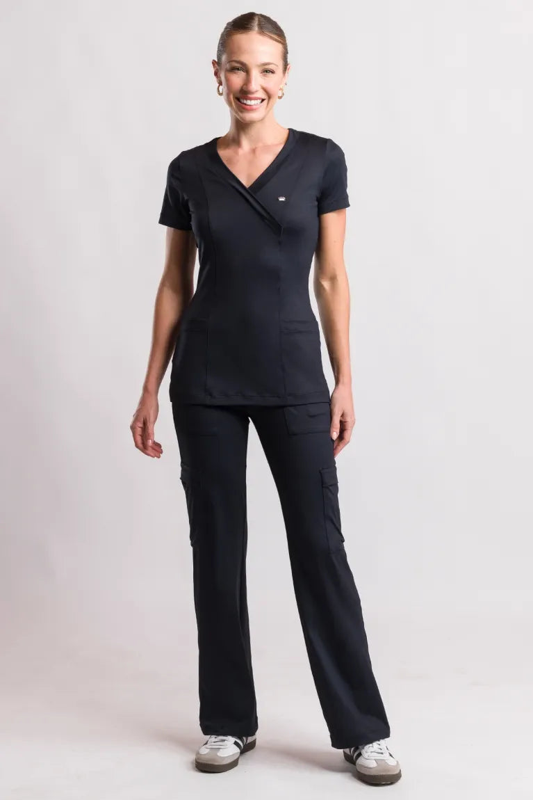 Scrub Feminino Coach - Preto