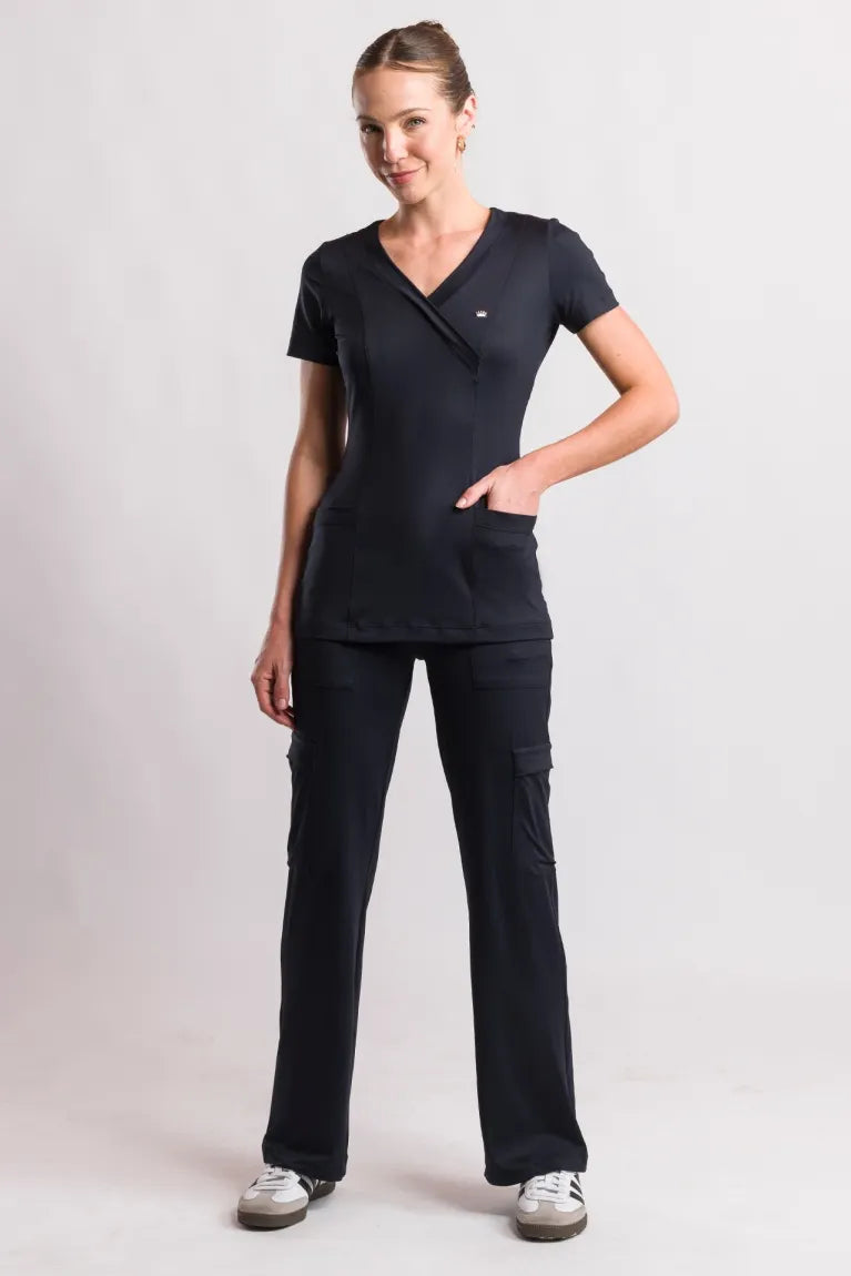 Scrub Feminino Coach - Preto