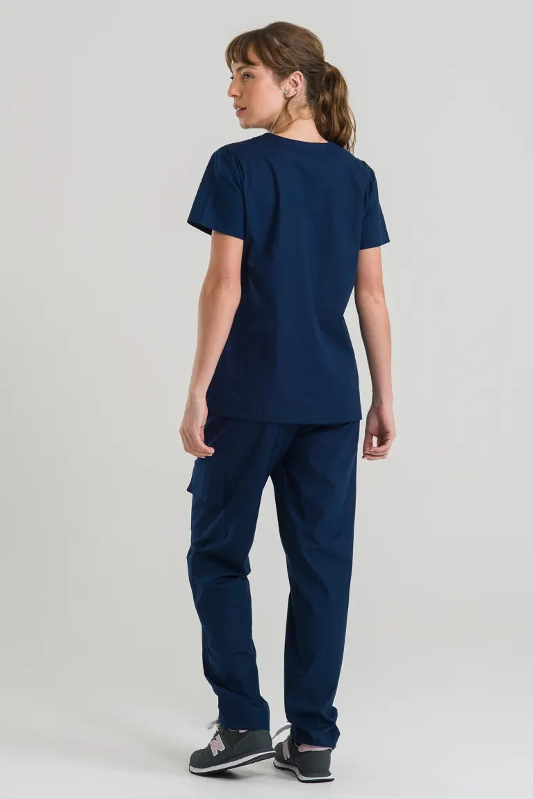 Scrub New Basic Feminino - Azul Marinho