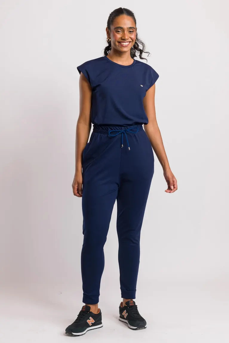 Scrub Feminino Ohana - Azul Marinho