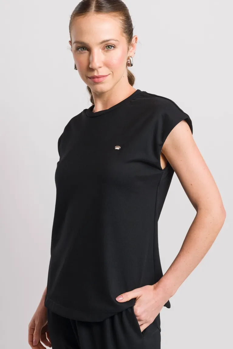 Scrub Ohana Feminino - Preto