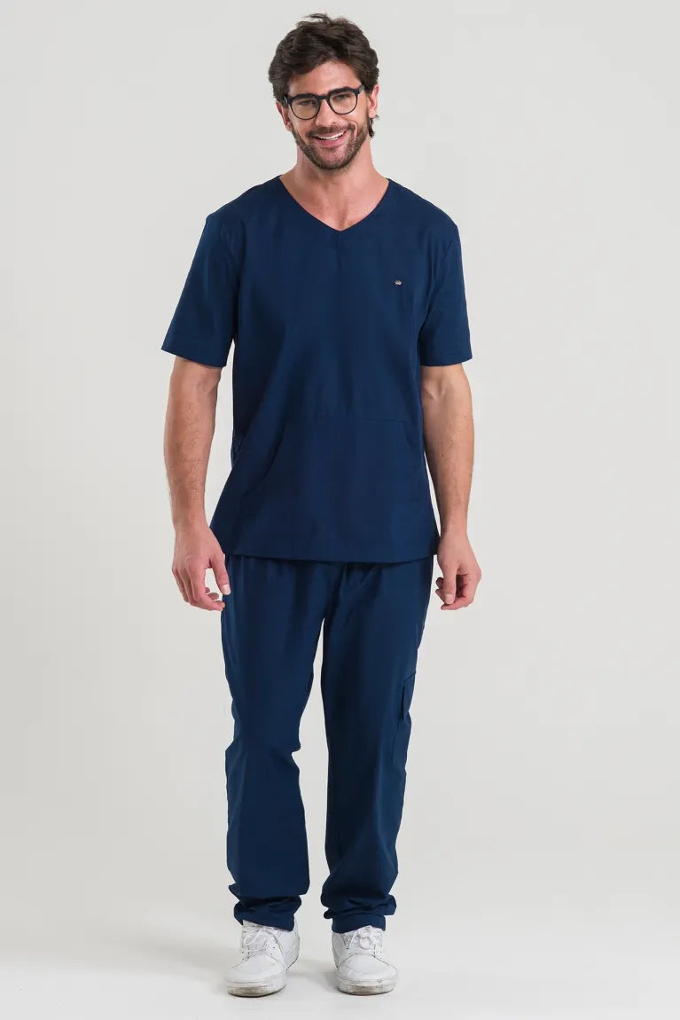 Scrub New Basic Masculino - Azul Marinho