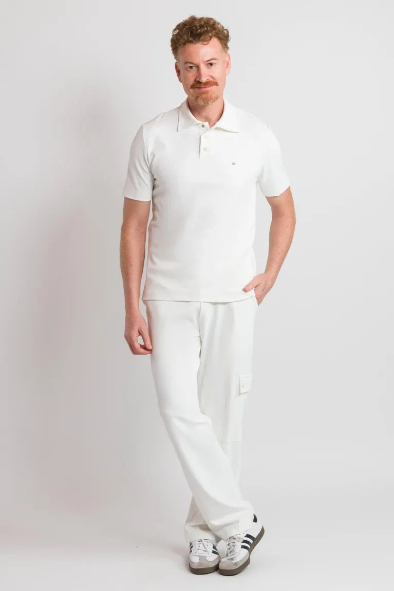 Scrub Masculino Polo - Branco