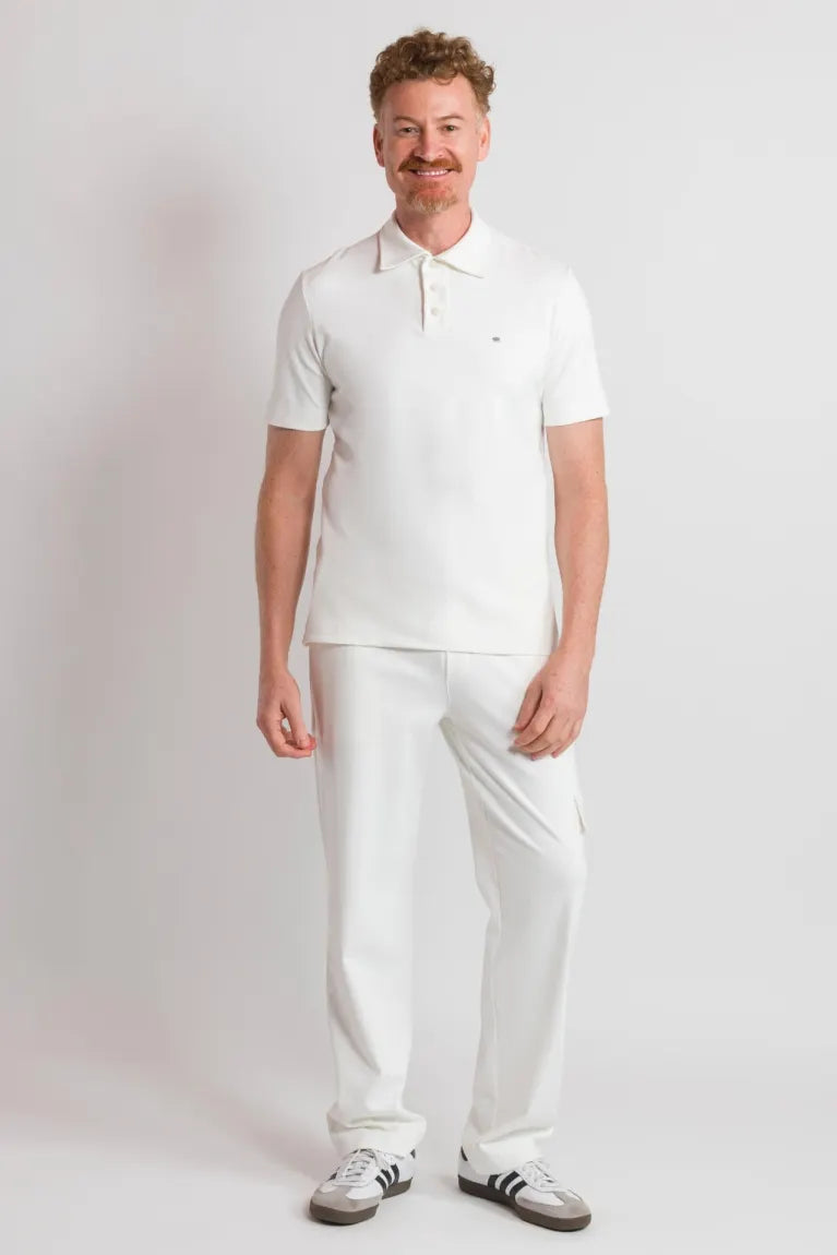 Scrub Masculino Polo - Branco