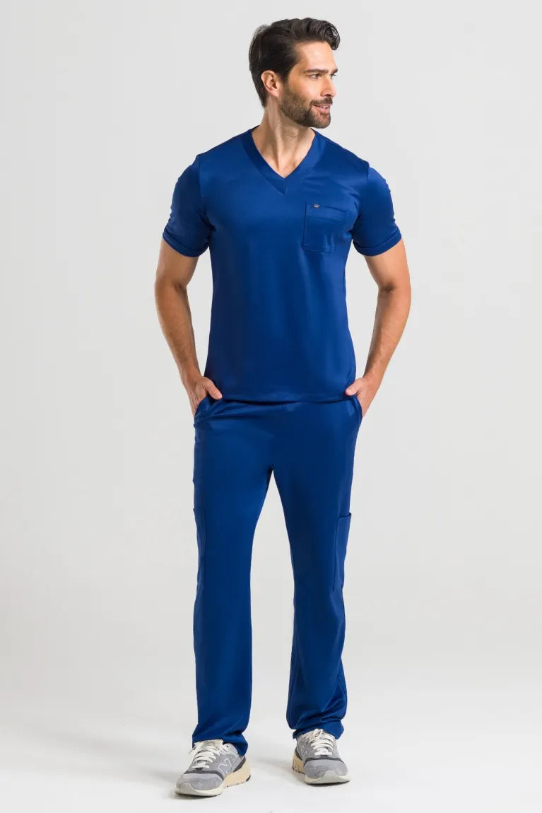 Scrub Masculino Soft - Azul Marinho