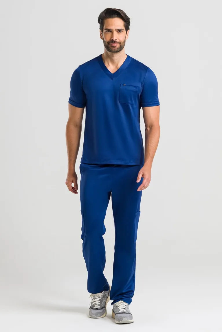 Scrub Masculino Soft - Azul Marinho